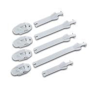 O'Neal Rider Pro Buckle Kit White White