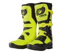 O'NEAL RSX Boots Black/Neon Yellow/Size 10
