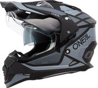 Oneal Sierra R Motocross Helmet, black-grey, size L for Men