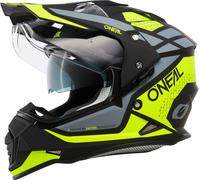 Oneal Sierra R Motocross Helmet, black-yellow, size L for Men