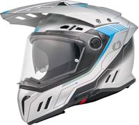 ONeal Sierra RS Echo, adventure helmet L Matt Light Grey/Light Blue
