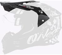 Oneal Sierra Torment Helmet Peak, black/white, One size