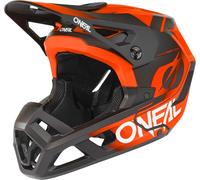 Oneal SL1 STRIKE Downhillhelm matt schwarz-rot S
