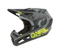 Oneal SL1 STRIKE Downhillhelm matt schwarz-grau XL