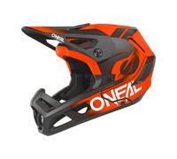 Oneal SL1 STRIKE Downhillhelm matt schwarz-rot XL