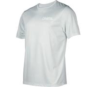 Oneal Slickrock Classic Short Sleeve Bicycle Jersey, light grey, size L