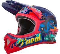 Oneal Sonus Rex Youth Downhill Helmet, multicolored, size M 48 49 50 for Men