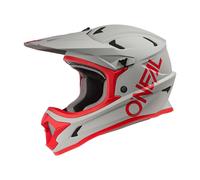 Oneal SONUS SPLIT Downhillhelm matt grau-rot XL