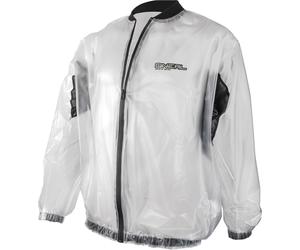 O'Neal Splash 100% PVC Waterproof Raincoat Jacket Large Clear Transparent