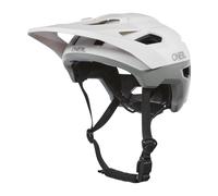 Oneal TRAILFINDER EVO SOLID Mountainbikehelm matt weiss-grau S-M