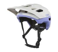 Oneal TRAILFINDER EVO SOLID Mountainbikehelm matt weiss-lila L-XL