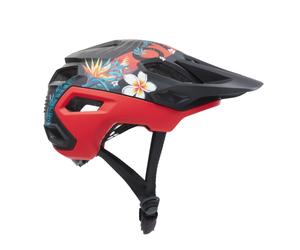 O'Neal Trailfinder Rio v22 Multi-Colour Cycle Helmet Black/Red - MTB/Enduro