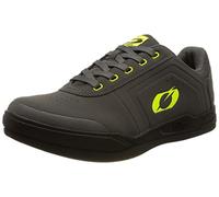 O'NEAL Unisex Pinned SPD Mountain Bike Shoes, Grey neon Yellow, 6.5 UK