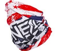 Oneal USA Multifunctional Headwear, white/blue/red, One size