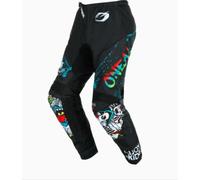 O'NEAL V24 YOUTH ELEMENT RANCID MX PANT BLACK/WHITE