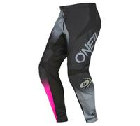 §O'Neal Element Racewear Women's MX Pants Black-Grey-Pink§