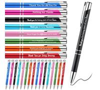 Oneant 24 Pcs Thank You Ballpoint Pens With Motivational and Inspirational Quotes for Women Men Nurse Teacher School Office Gifts