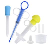 onebarleycorn - Pet Dog Cat Pill Gun,Cat Pill Popper Dog Pill Pusher Cat Feeding Syringe Capsule Tablet Soft Tip Piller Device Teat Nipple Feeder for Dogs cats