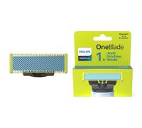OneBlade Authentic Anti-Friction Replacement Blade for OneBlade Hybrid Electric Shaver and Trimmer. Trim, Edge and Shave with Durable Stainless Steel,