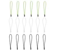ONEBO Bungee Cords with Hooks - 18 Pieces Elastic Cord, Bungee Straps 2.5x Stretching, for Camping, Outdoor Activities, Securing Luggage, Organizing Tools, Daily Household