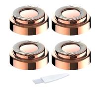 ONEBOOM 4 PCS Fcial Hair Remover Replacement Heads, Compatible for Flawless Replacement Heads, Replacement Heads Facial Hair Remover for Women, Womens Facial Hair Remover Replacement Heads for Gen 1