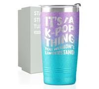 Onebttl Kpop K-Pop Gifts for Teen Girl, Women, Stainless Steel Tumbler with Lid and Straw 20oz/590ml for Korean Pop Lovers, Friends for Christmas, Birthday - You Wouldn't Understand