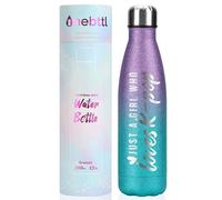 Onebttl Kpop Lovers Gifts, K Pop Merch Stuff, Insulated Stainless Steel Bottle 17oz, Gradient Glitter Violet-Blue