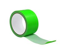 ONECHANCE Waterproof Duct Tape Solid Colours 10M Long Heavy Duty Gaffer Tape for Repair, Craft, Personalise, Decorate Color Green Size 40mm(1 roll)