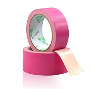 ONECHANCE Waterproof Duct Tape Solid Colours 10m Multi Pack Heavy Duty Gaffer Tape for Repair, Craft, Personalise, Decorate Color Pink Size 48mm(3 Rolls)
