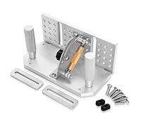 OneChoi Belt Grinder Knife Jig, 7-3/4’’ Long Sharpening Locator Adjustable Angle -5°~ 25°, Belt Knife Sharpener Jig with Dual Press Plates, Knife Making Angle Grind Guide for Belt Sander Machine