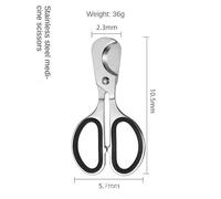 ONECMN Cigar Cutter Stainless Steel Scissor Cuban - Manual Preparation Guillotine Trimmer, Portable Handheld Pocket Travel Household Accessory Tool