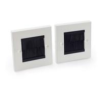 OneConcept Cable Wall Plate 2-pack