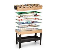 OneConcept Game-Star Game Table with 37 Games