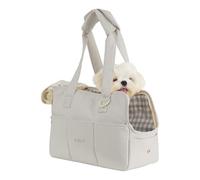 ONECUTE Dog Carriers For Small Dogs, Puppy Handbag, Purse Tote Bag, Grey | Maximum Load Bearing 13.2Lbs, Suitable For Pets Weighing Up To 11Lbs For Outdoor Travel, Equipped With 5 Pockets（16.9x7x12in）