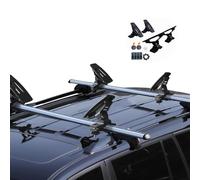 Onefeng Sports 4Pcs Saddle Kayak Roof Rack Canoe Mount Holder Cradle Boat Carrier For Most Car SUV Cross Bars (Black, 4 Pack)