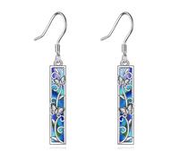 ONEFINITY Butterfly Earrings 925 Sterling Silver Butterfly Dangle Earrings Butterfly Jewelry Gift for Women Girls