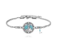 ONEFINITY Lighthouse Urn Bracelet For Ashes 925 Sterling Silver Ashes Bracelet Memorial Cremation Jewellery Gift
