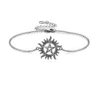 ONEFINITY Supernatural Bracelet 925 Sterling Silver Anti Possession Bracelet Amulet Jewellery Gifts for Women