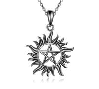 ONEFINITY Supernatural Necklace 925 Sterling Silver Anti Possession Pendant Amulet Jewellery for Men Women (Anti Possession)