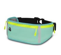 ONEFLOW Active Pro Running Belt for Leitzphone Powered by Xiaomi Running Bag with 3 Compartments, Breathable, Sports Mobile Phone Case for Jogging, Mobile Phone Bum Bag, Waterproof, Running Belt, Blue
