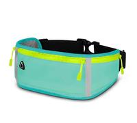 ONEFLOW Active Pro Running Belt for Realme C65 (4G) Running Bag with 3 Compartments, Breathable, Sports Mobile Phone Case for Jogging, Mobile Phone Bum Bag, Waterproof, Running Belt, Blue