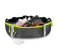 ONEFLOW Active Pro Running Belt for Samsung A Series from 2024, Running Bag with 3 Compartments, Breathable, Sports Mobile Phone Case for Jogging, Mobile Phone Bum Bag, Waterproof, Running Belt