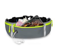 ONEFLOW Active Pro Running Belt for Sony Running Bag with 3 Compartments, Breathable, Sports Mobile Phone Case for Jogging, Mobile Phone Bum Bag, Waterproof, Running Belt - Parent, Clear Mind, Sony