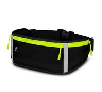 ONEFLOW Active Pro Running Belt for Vivo Running Bag with 3 Compartments, Breathable, Sports Mobile Phone Case for Jogging, Mobile Phone Bum Bag, Waterproof, Running Belt - Parent, Maximum Black, vivo
