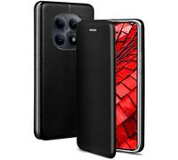 ONEFLOW Business Case for Redmi Note 15 5G Mobile Phone Case Foldable with Stand Function, Flip Case Cover Thin, PU Leather Case with Card Slot, 360 Degree Protective Case, Black