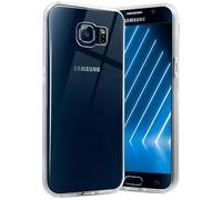 OneFlow FROSTED Clear Silicone Case compatible with Samsung Galaxy S6 Case Transparent | Mobile Phone Case Transparent Ultra Slim - Non-slip & Thin, Crystal clear