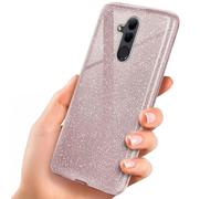 Glitter Phone Case For Huawei Mate 20 Lite Protective Rhinestone Silicone HD ...