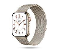 ONEFLOW Milano Mesh Compatible with Apple Watch 11 (42 mm) Milanese Bracelet, Metal Strap, Elegant Milanese Loop Stainless Steel Band, Magnetic, iWatch Bracelets Metal Women, Verona Oro
