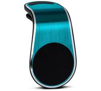 ONEFLOW Premium Magnetic Mobile Phone Holder Car Ventilation for All Ulefone Mobile Phones | Universal Mobile Phone Holder Car Compact Ultra Light and Safe - Magnetic, Blue