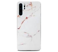 ONEFLOW Sense Case, Compatible with Huawei P30 Pro/P30 Pro New Ed Pro Max, Marble Effect Case, Camera and Screen Protector, Glitter Silicone Phone Case, Emotion